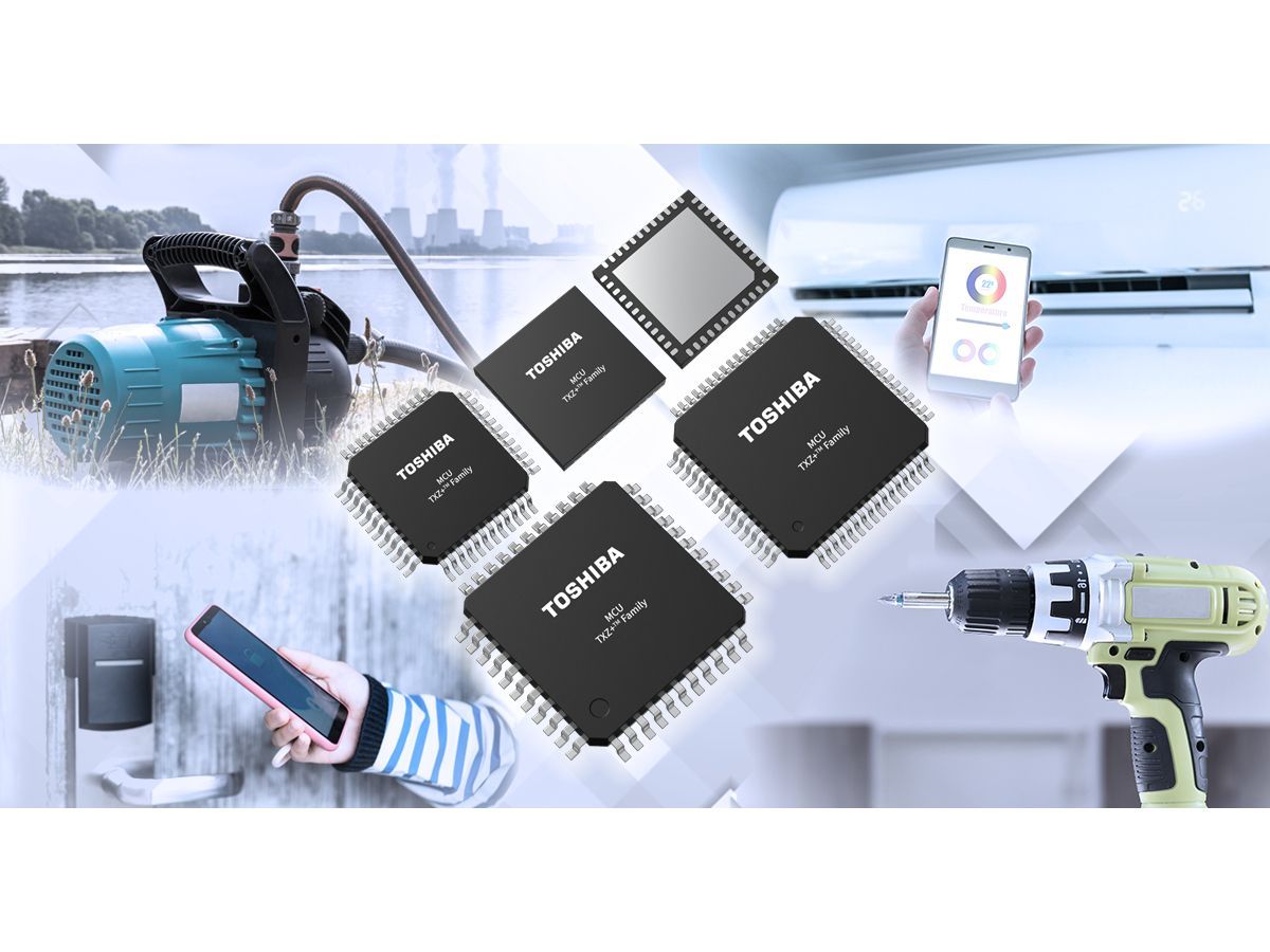 Toshiba begins mass production of compact microcontrollers for efficient single-motor control applications