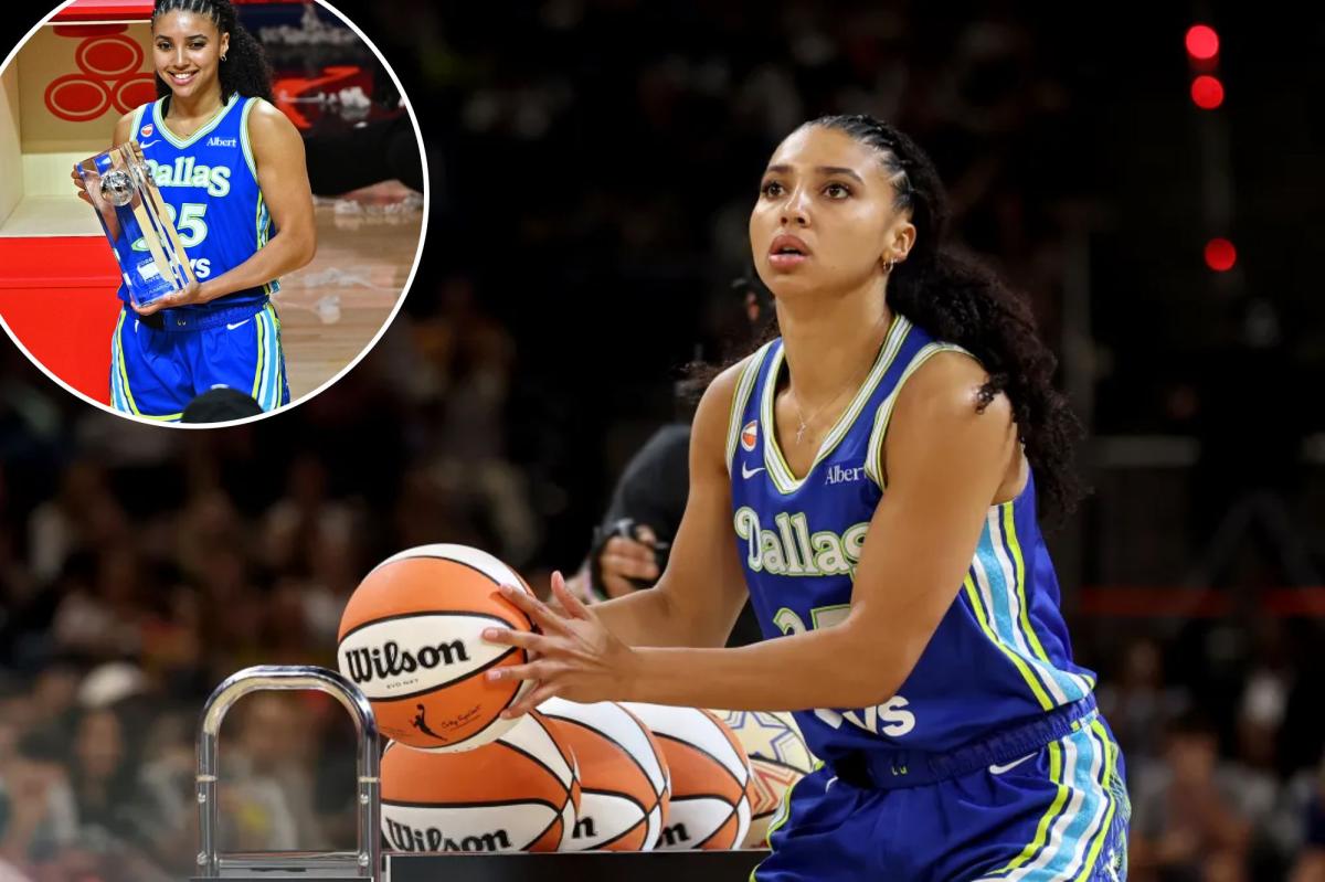 Azzi Fudd Makes History as First Rookie to Win WNBA All-Star 3-Point Contest