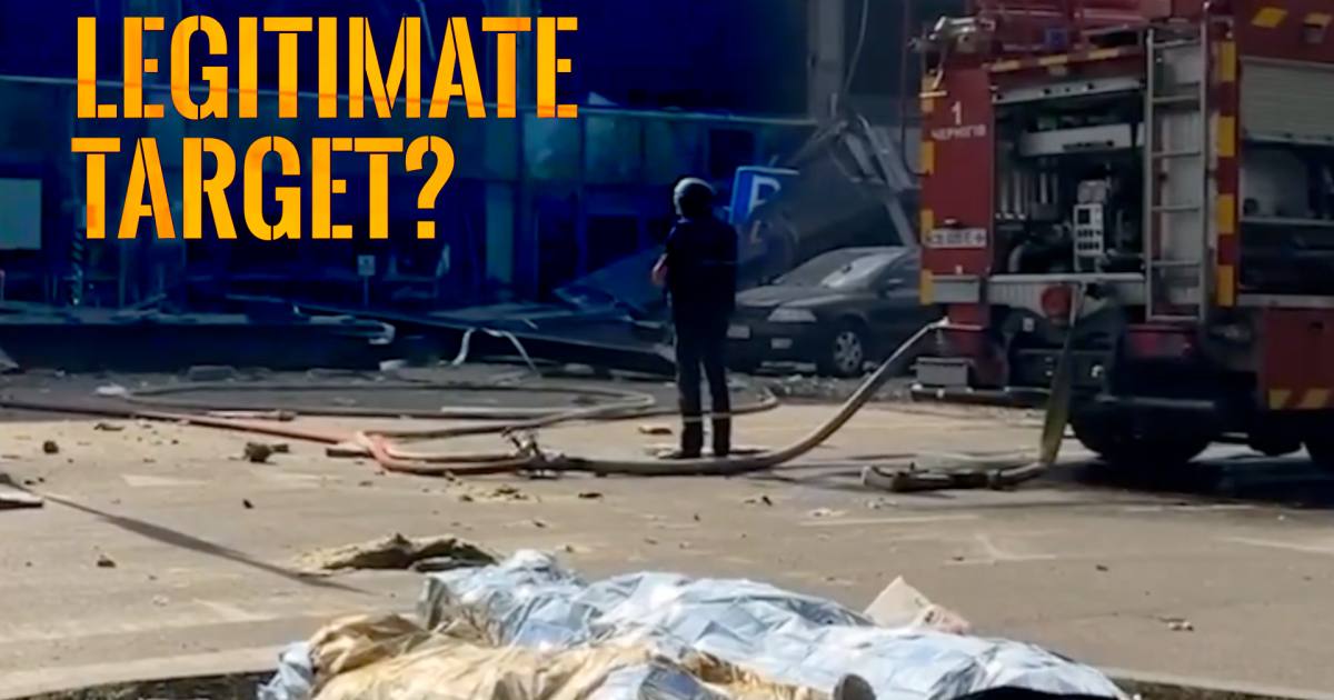 Moscow Defends Deadly Supermarket Strike in Ukraine, Citing Prior Attacks on Russian Warehouse