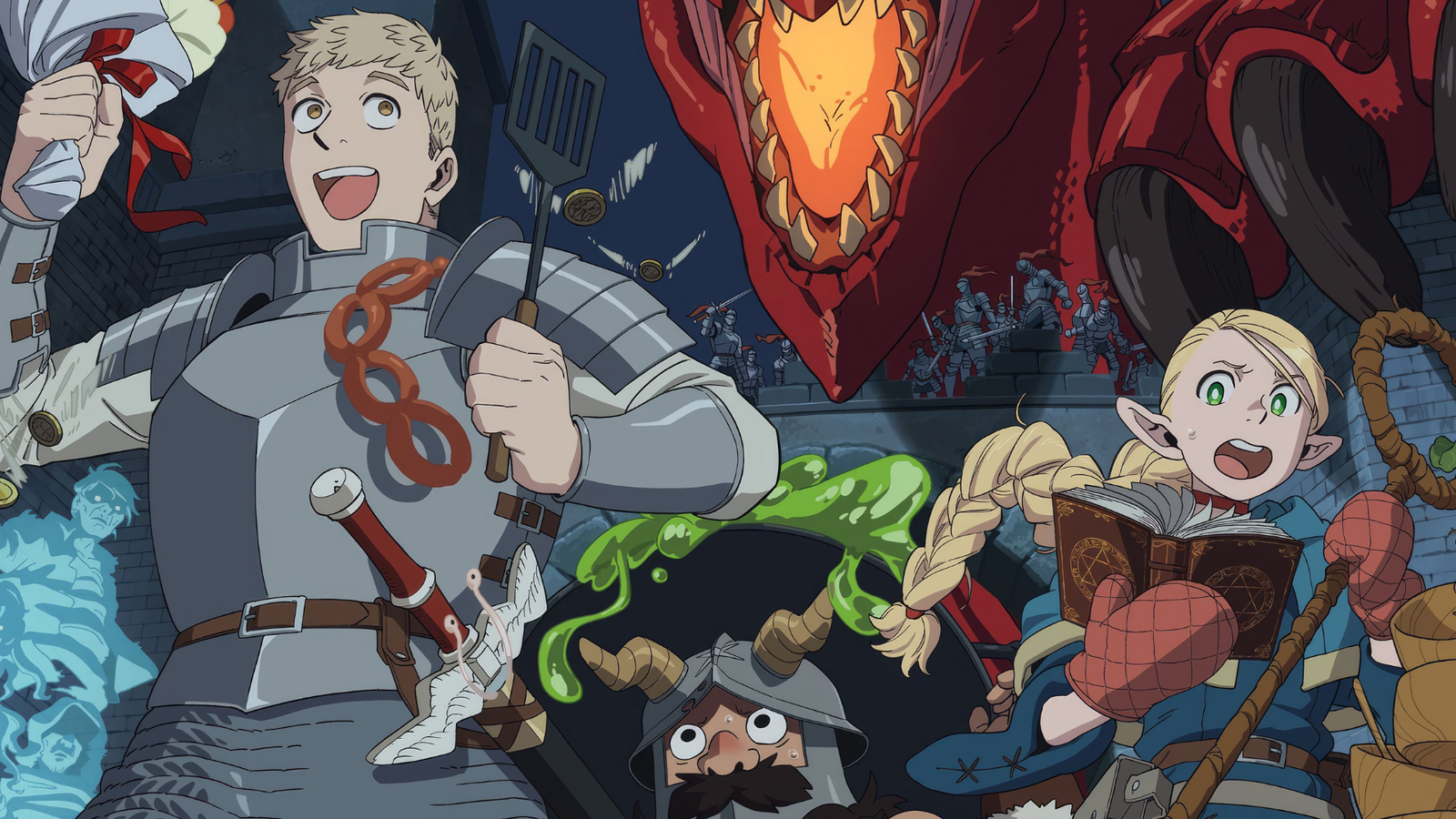 Studio Trigger Confirms Delicious in Dungeon Season 2 Premiering October 2027 on Netflix