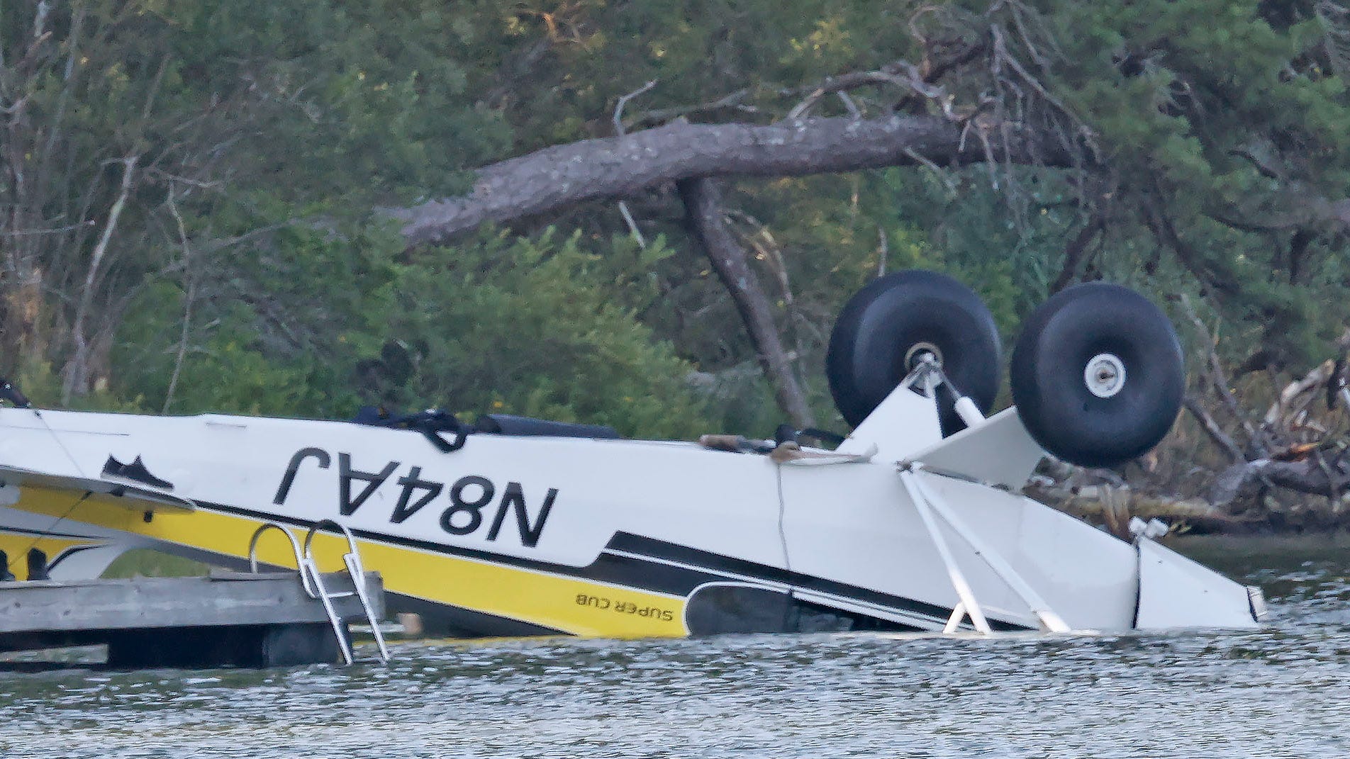 Pilot Rescued with Serious Injuries After Plane Crashes in Plymouth Pond