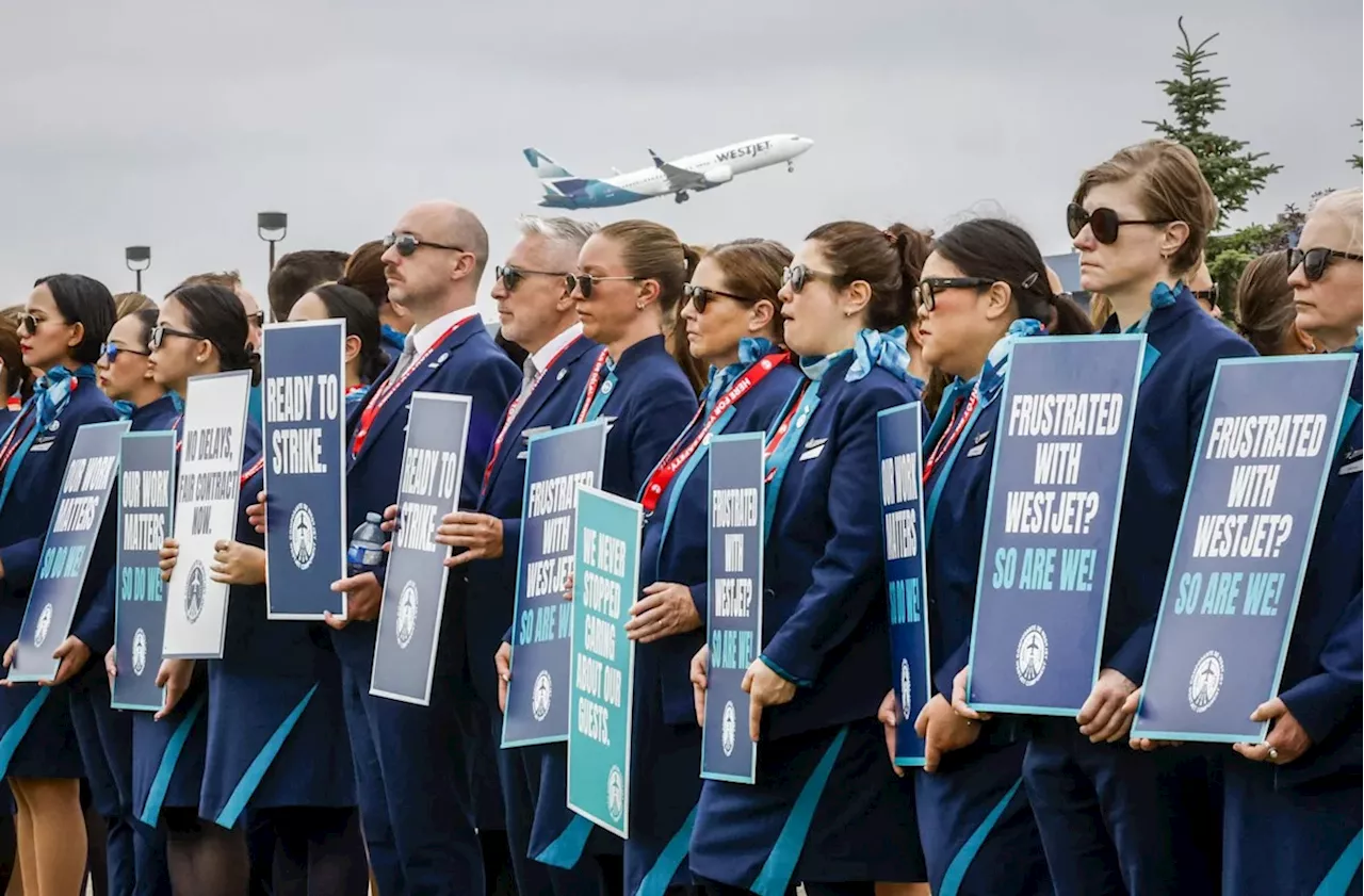 WestJet Flight Attendants Vote for Strike Mandate, Threatening August Travel Disruptions
