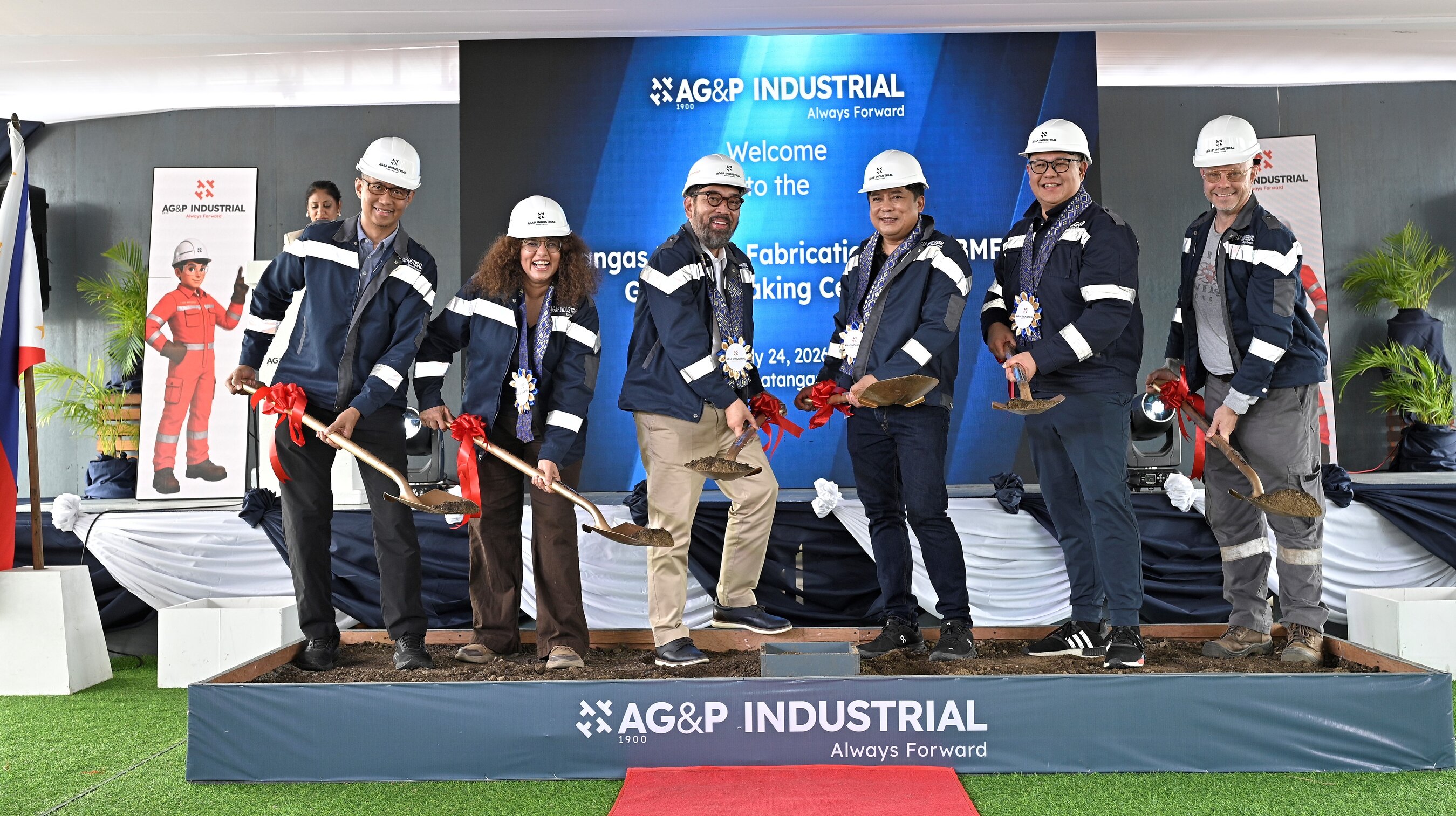 AG&P Industrial Breaks Ground on 85-Hectare Modular Fabrication Yard in Batangas, Philippines