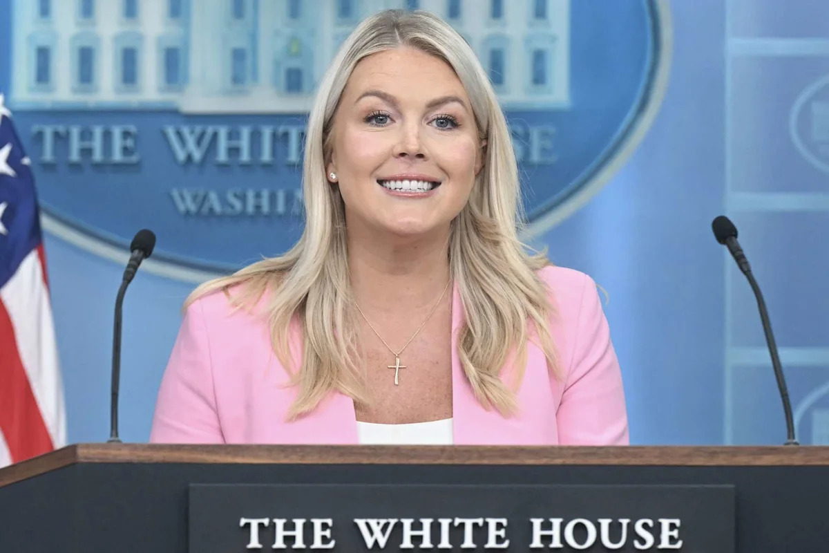 Karoline Leavitt Returns to White House Briefing Room Following Maternity Leave