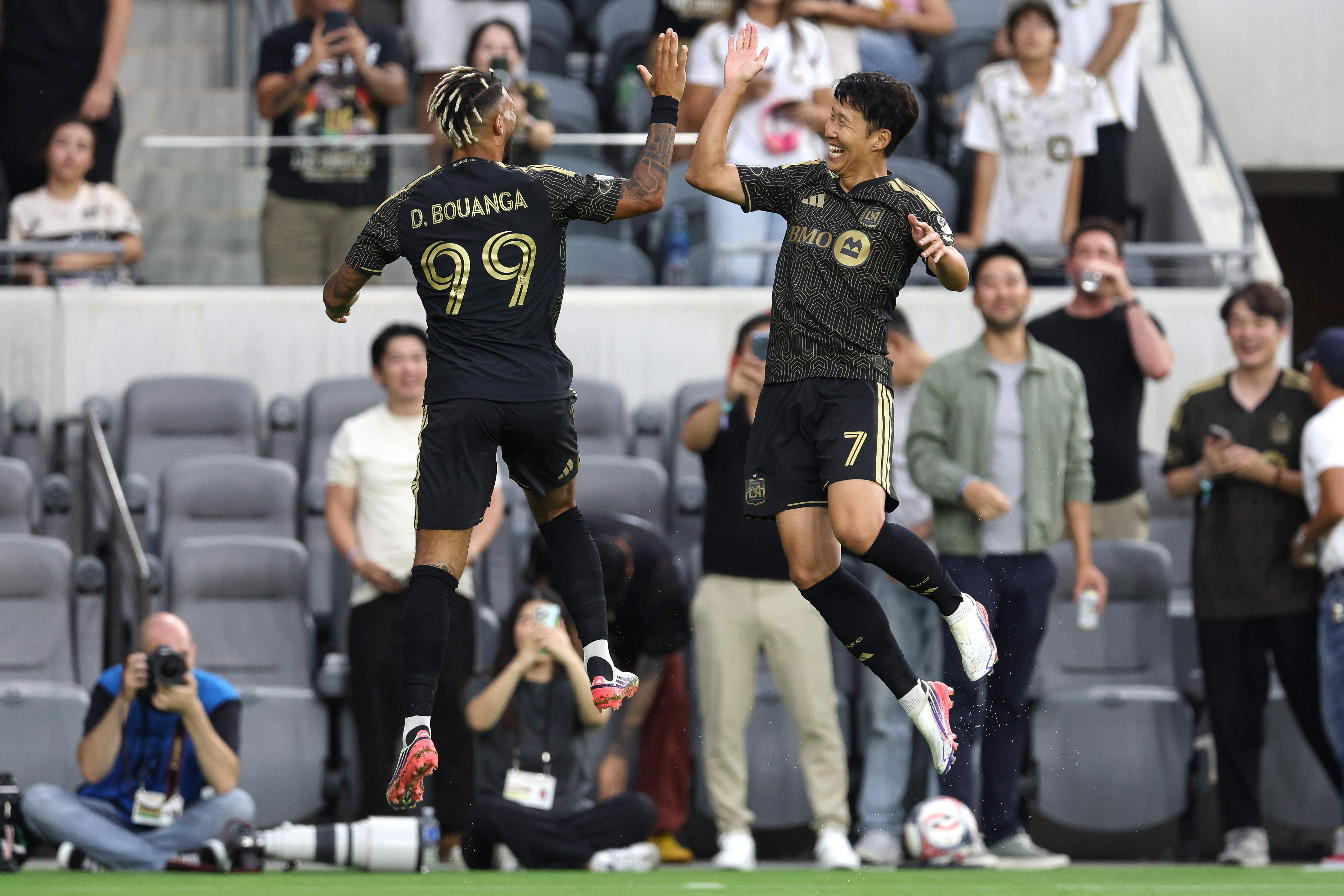 Los Angeles FC Dominates Sporting Kansas City 4-0, Led by Son Heung-min and Bouanga Goals
