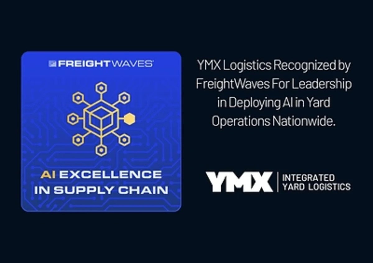 YMX Logistics Wins 2026 FreightWaves AI Excellence Award for Autonomous Yard Operating System