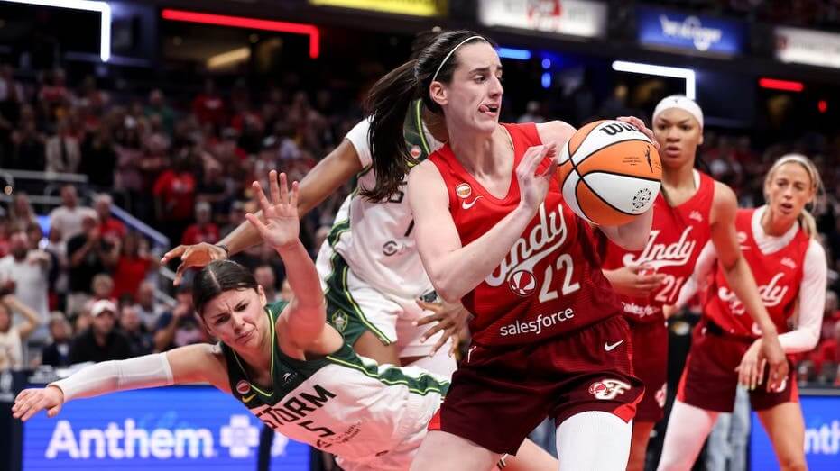 Clark's Record-Breaking 45-Point, 10-Assist Game Propels Fever Past Storm