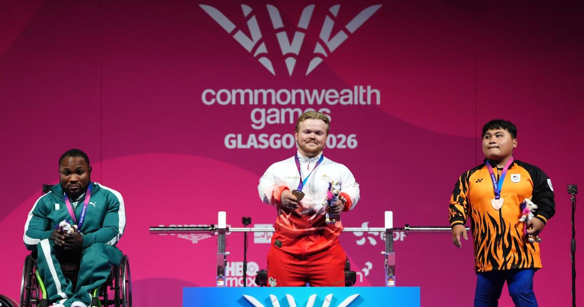 England's Mark Swan wins dramatic Glasgow 2026 para powerlifting gold in tiebreak