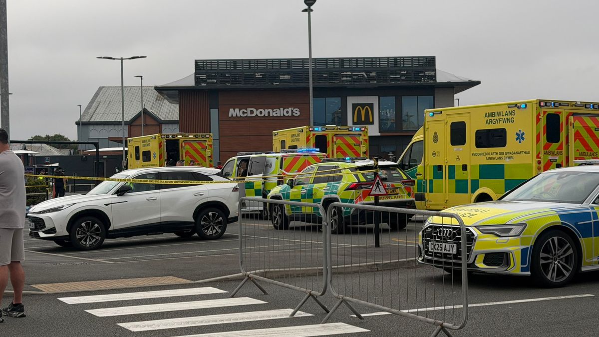 Five Hospitalized as Major Emergency Response Descends on Llandudno McDonald's