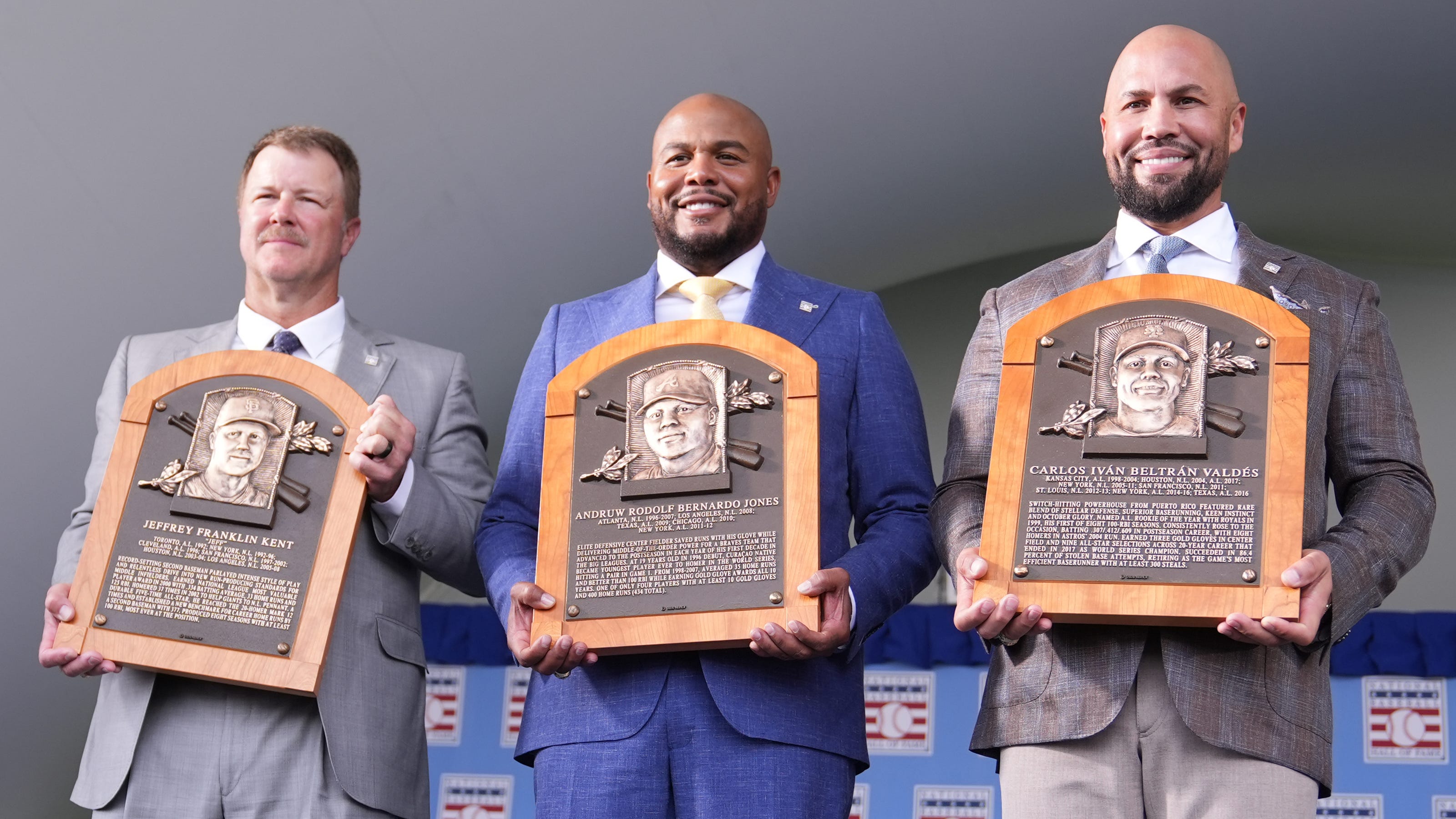 Beltran, Jones, Kent Inducted Into Baseball Hall of Fame at Record 2026 Cooperstown Ceremony