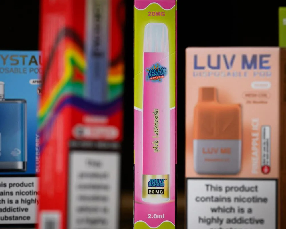 UK outlines strict new vape regulations, including plain packaging, to protect young people.
