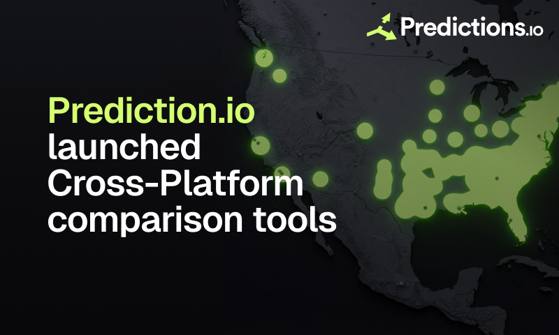 Predictions.io Launches Free Tools to Compare Odds Across Multiple Prediction Markets
