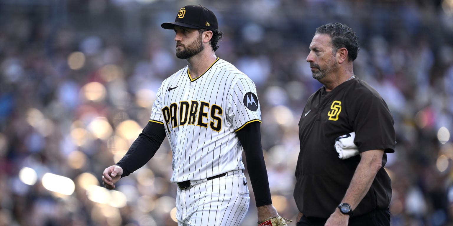 Padres Pitcher Casey Mize Exits Game Against Twins With Ankle Sprain