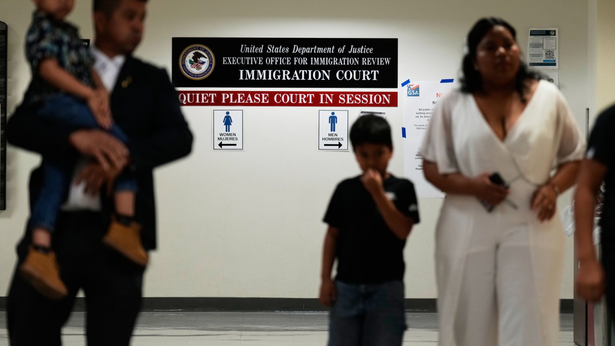 Trump administration's rapid immigration court pace linked to rising deportation orders.