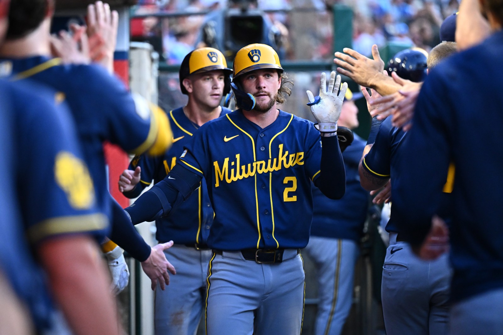 Brewers Defeat Angels 6-2 as Turang, Bauers Homer; Drohan Delivers Quality Start