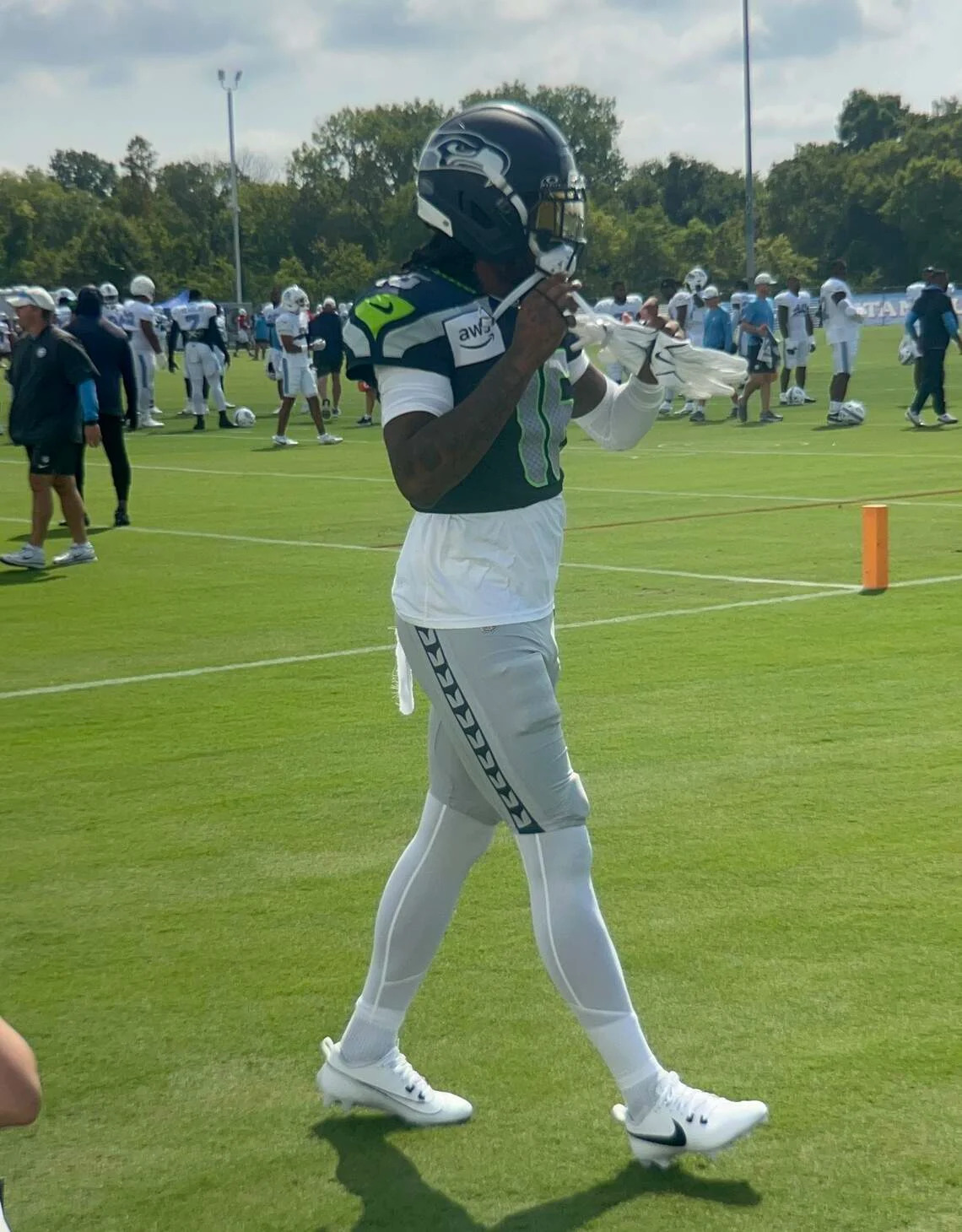 Seahawks and Titans Hold Joint Practice Ahead of Preseason Week of Competition