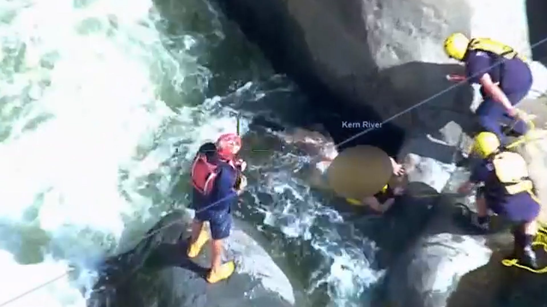 Emergency Crews Complete Dramatic Rescue of Woman Swept Downstream in Treacherous Kern River