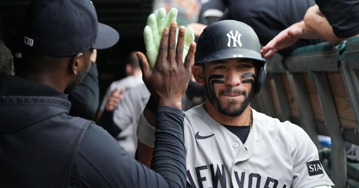 Yankees edge Cubs 2-1 with Caballero's homer and strong bullpen support for Cole
