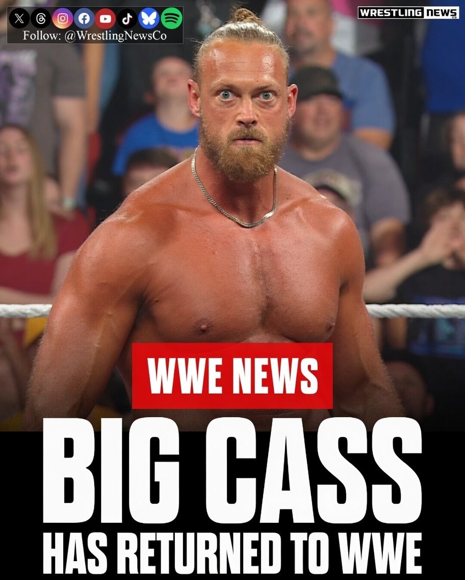 Eight Years Later, Big Cass Returns to WWE Raw, Attacking Je'Von Evans to Signal New Era