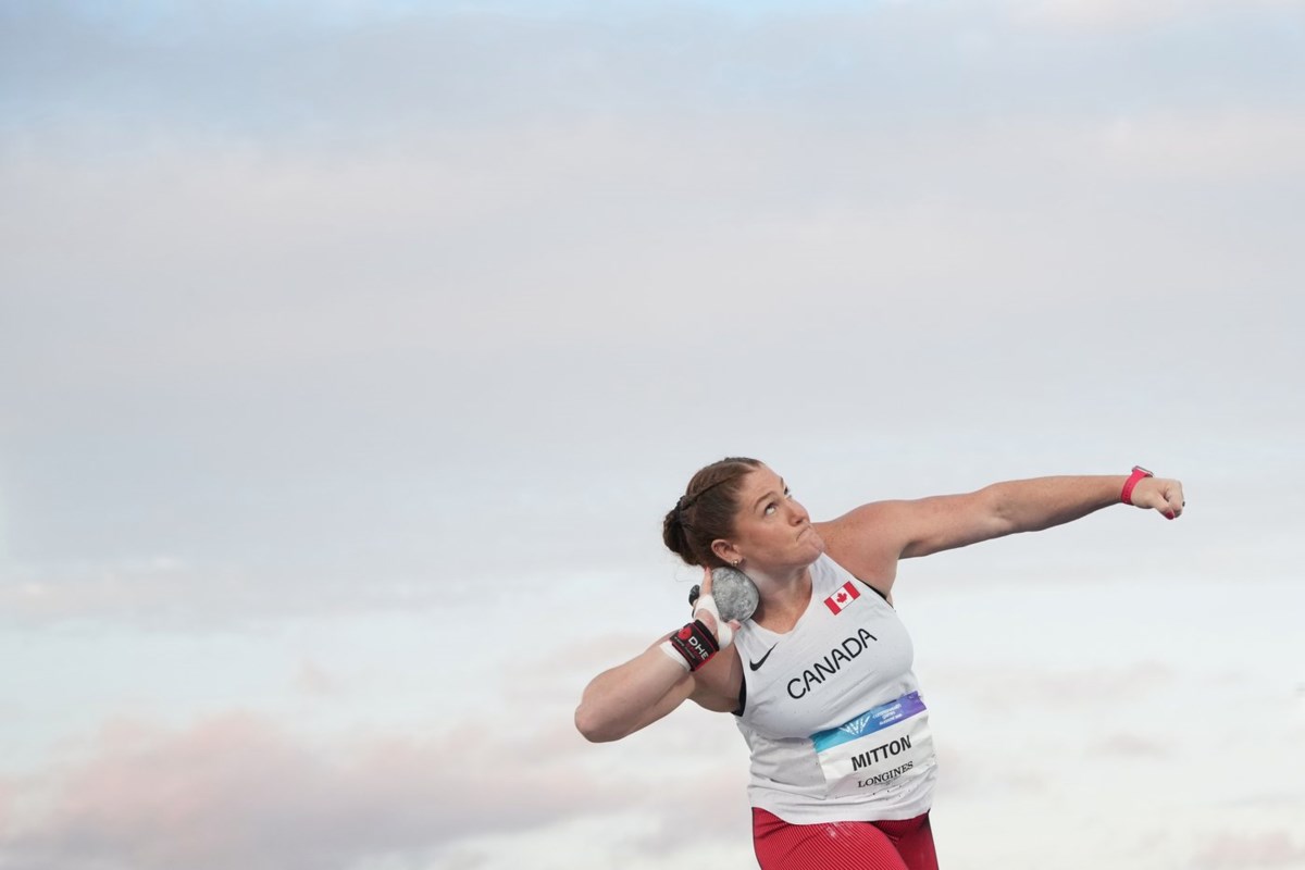 Canada's Sarah Mitton Secures Third Place at Diamond League Shot Put Meet in Poland