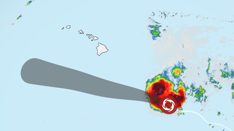 Tropical Storm Moke Brings Heavy Rainfall and Flood Risks to Hawaii's Big Island