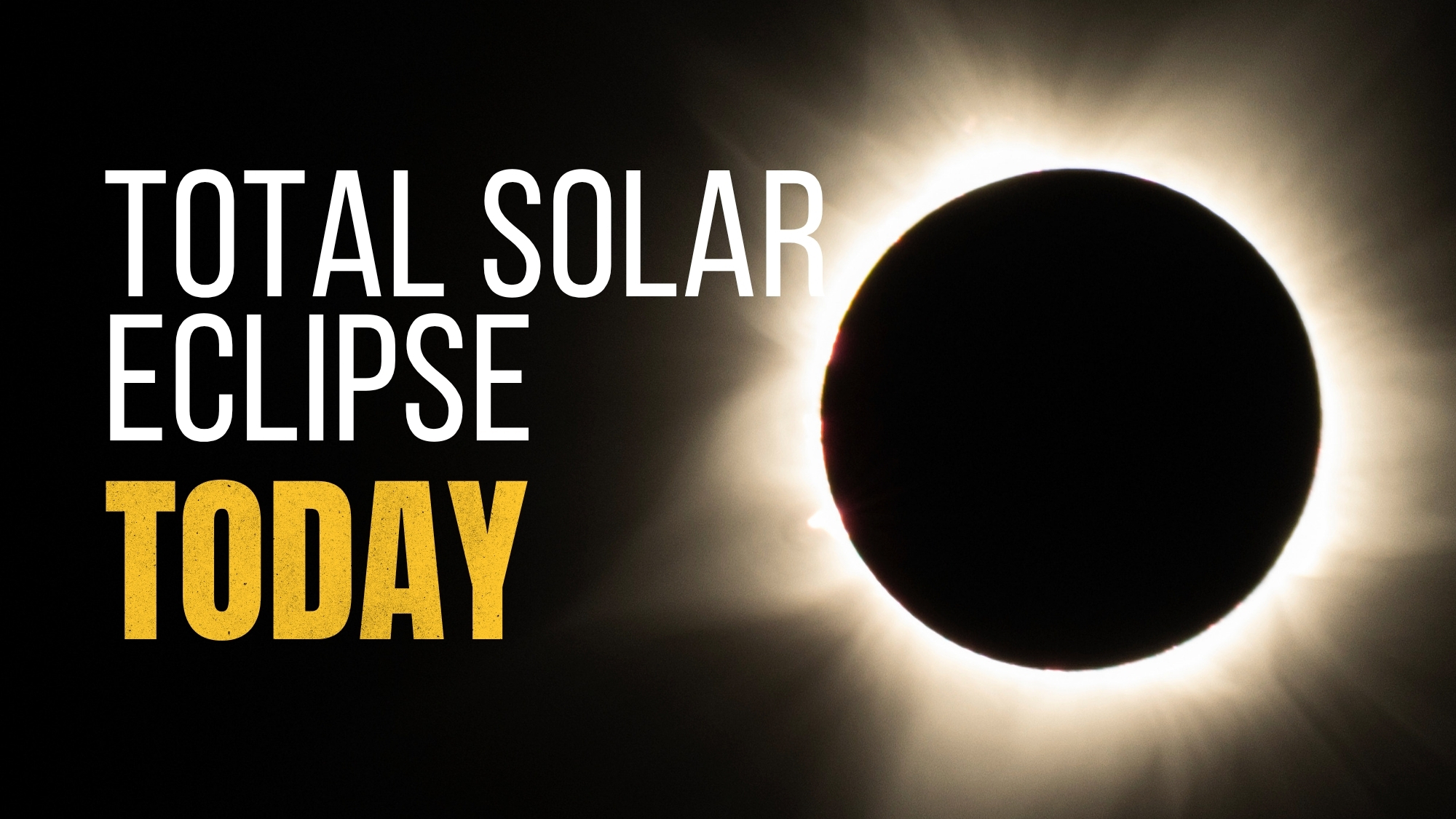 Rare Total Solar Eclipse Visible in Spain, Portugal, and Iceland; Livestreams Available Online