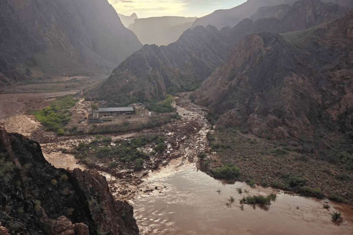 Grand Canyon Airlifts 50 People Following Flash Floods That Closed Trails