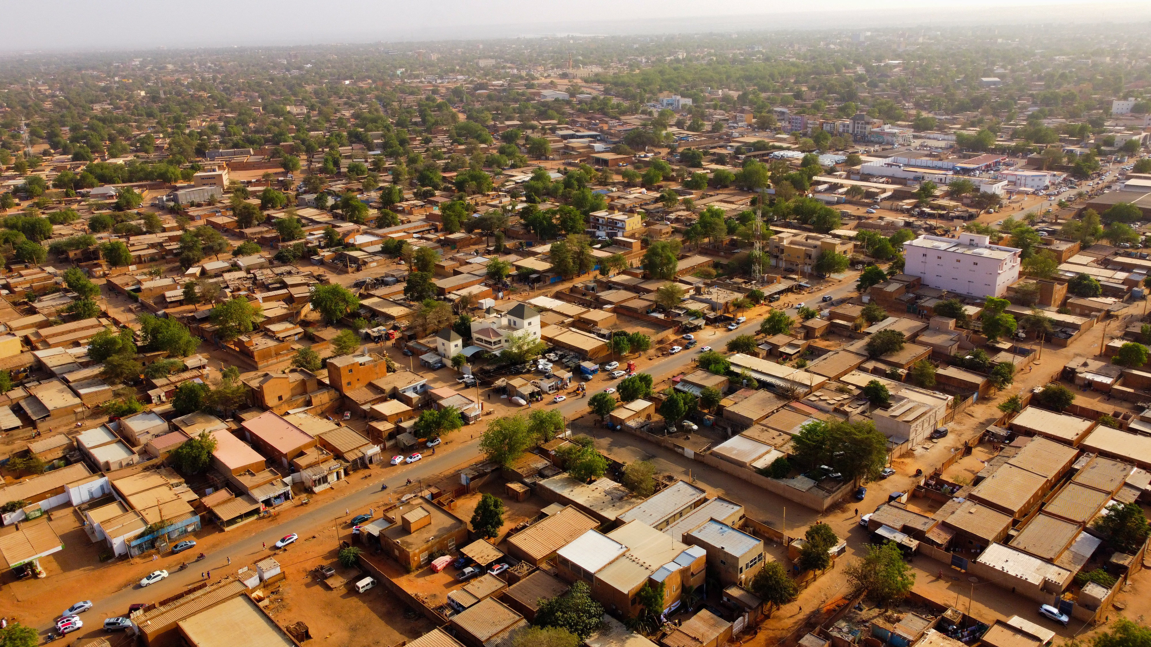 Niger security forces battle mutinous soldiers at a key military base in Niamey