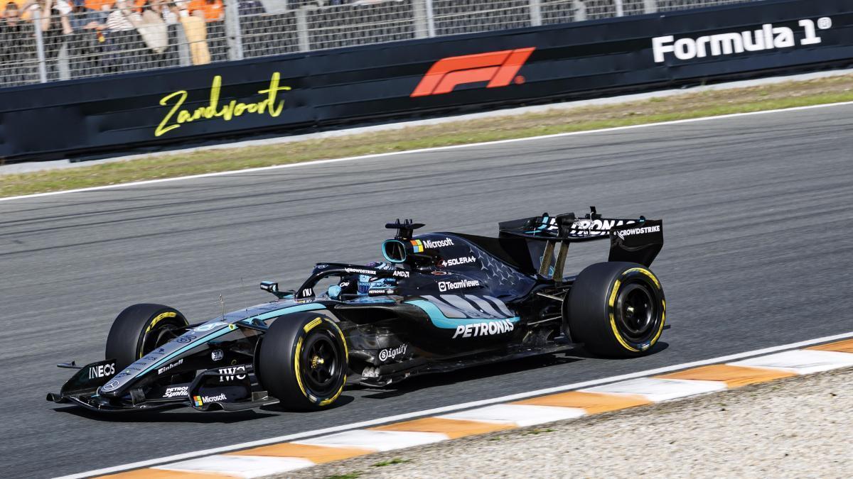 George Russell Wins Zandvoort Sprint While Local Favorite Max Verstappen Finishes Sixth