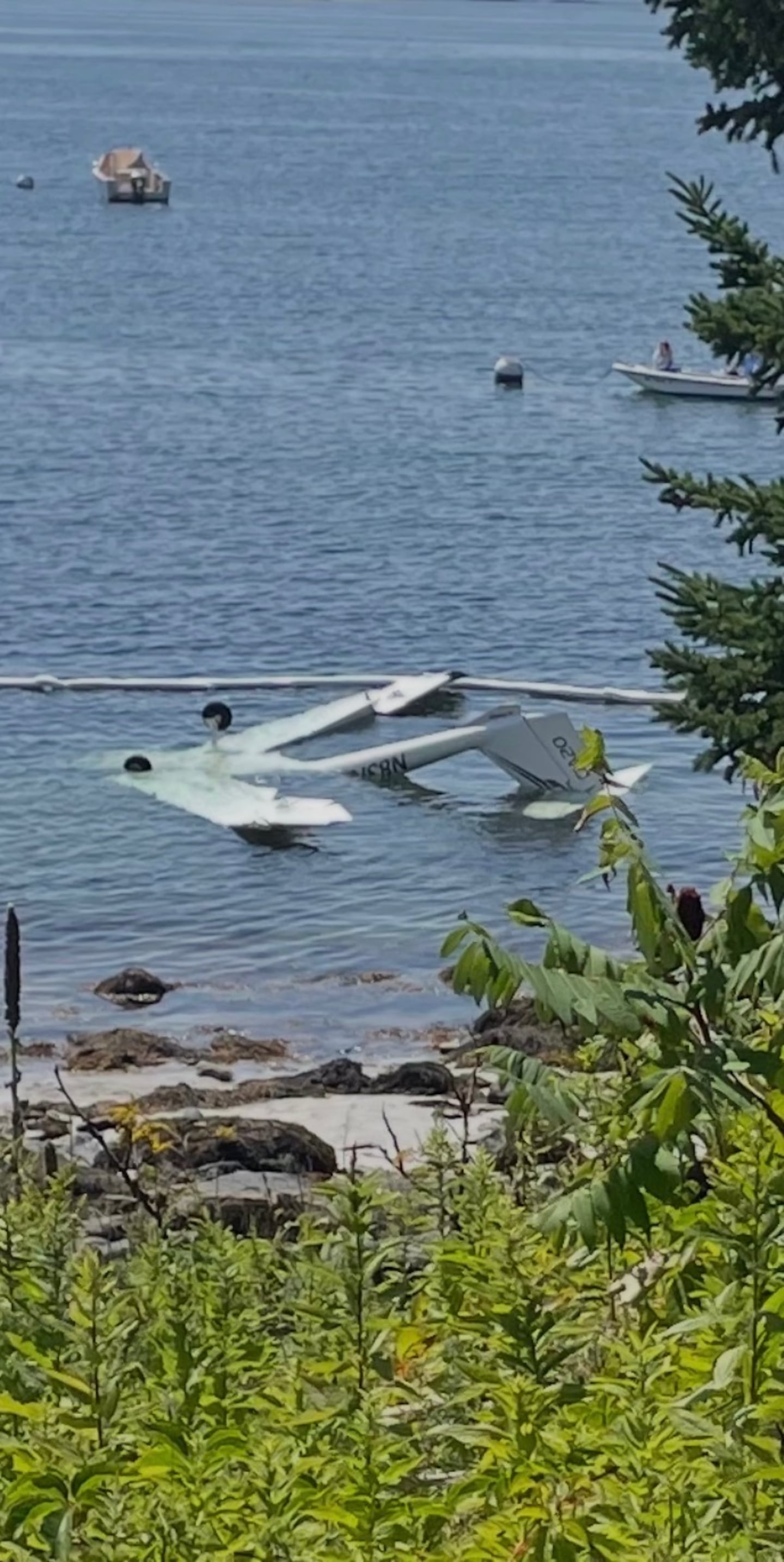 Small Plane Crashes Into Water Off The Coast Of Bristol, Maine