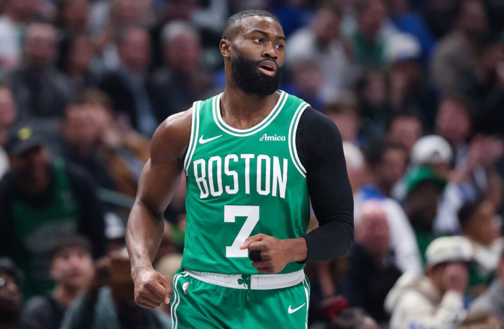 Jaylen Brown bids an emotional farewell to Boston before joining the Philadelphia 76ers.