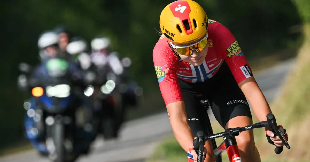 Sigrid Haugset Claims Tour Femmes Overall Lead After Dominant Stage 3 Solo Breakaway Win