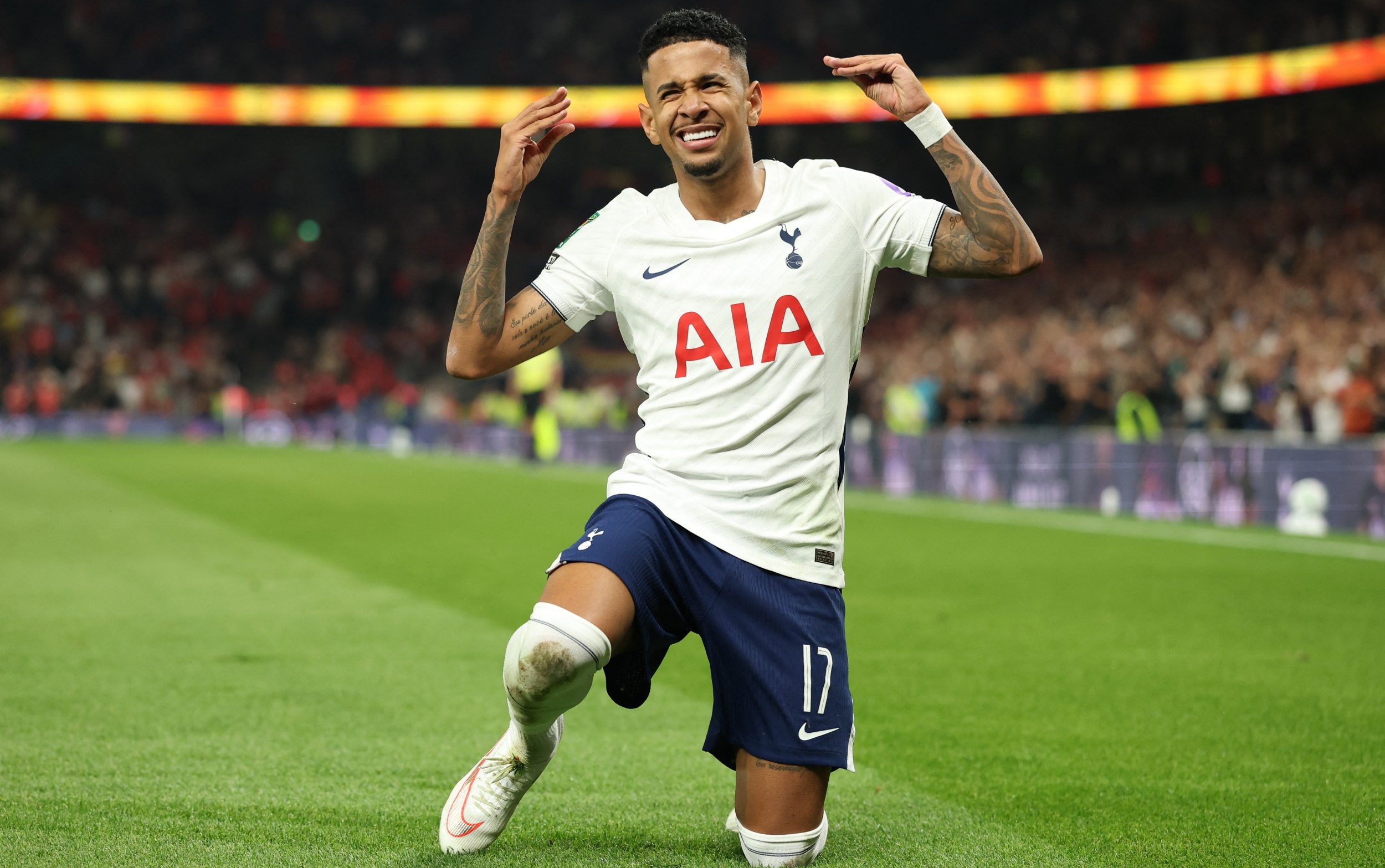 Savio shines on sensational debut as Tottenham thrash Charlton in League Cup
