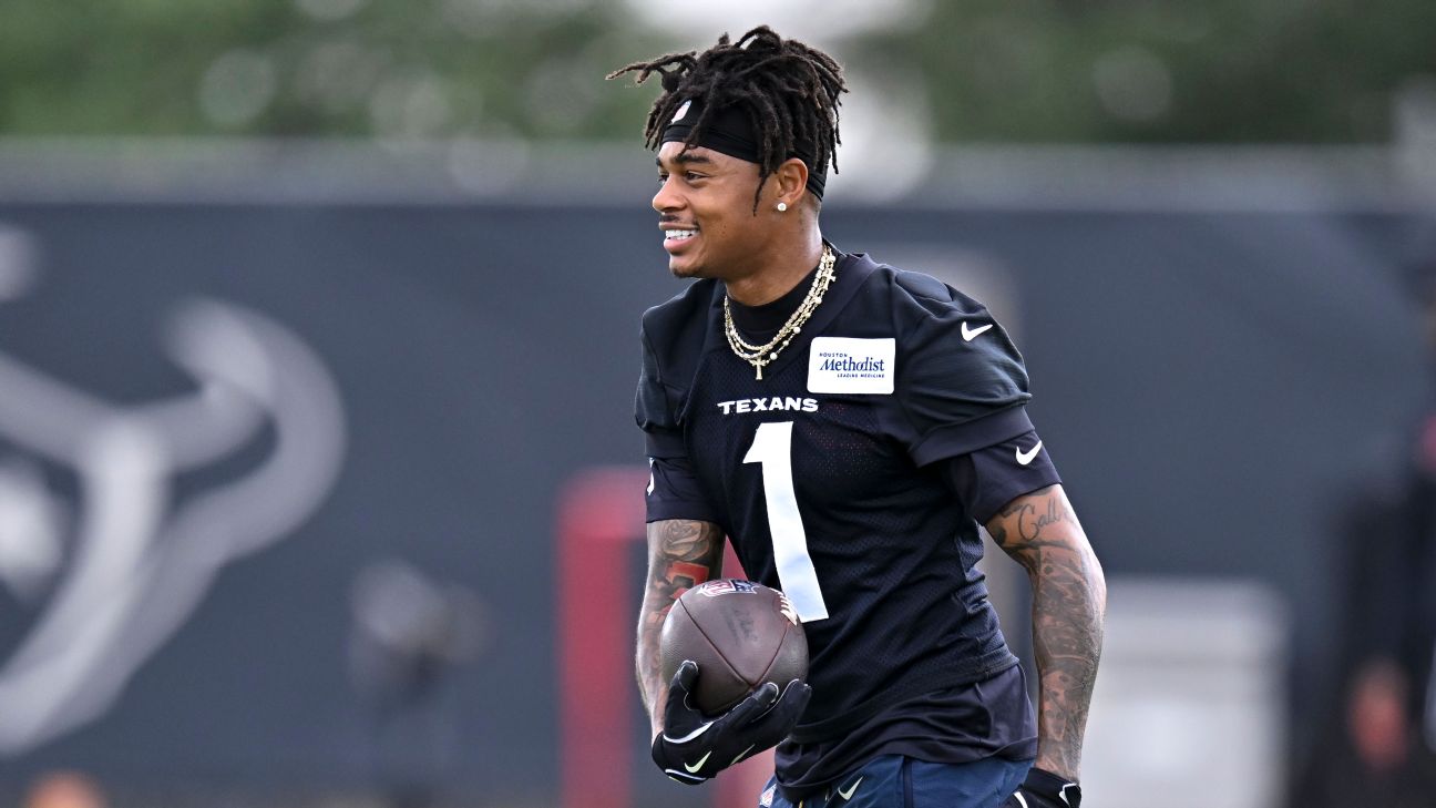 Texans Place Wide Receiver Tank Dell on Injured Reserve for Start of Season