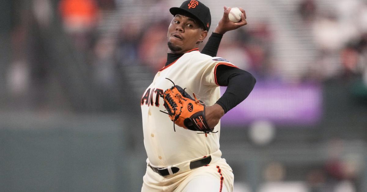 Bryce Eldridge drives in four runs as Giants defeat Diamondbacks to split doubleheader
