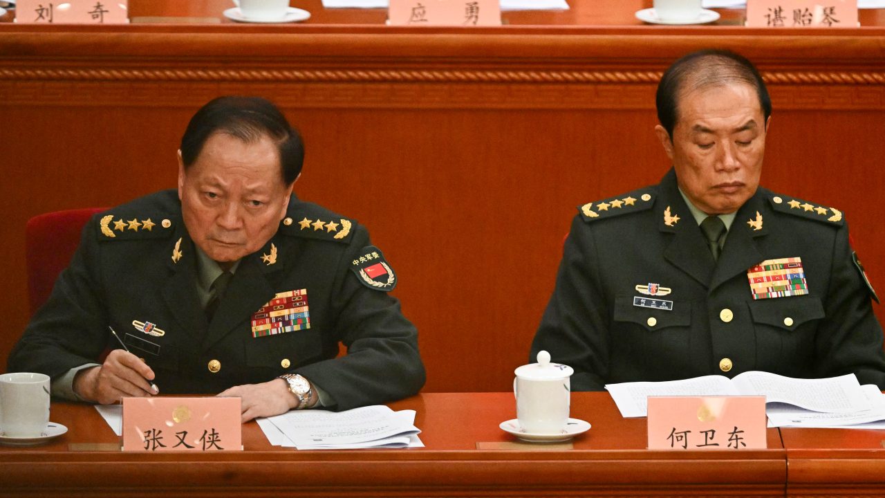 China Removes Top Military Officials Zhang Youxia and Liu Zhenli From State CMC
