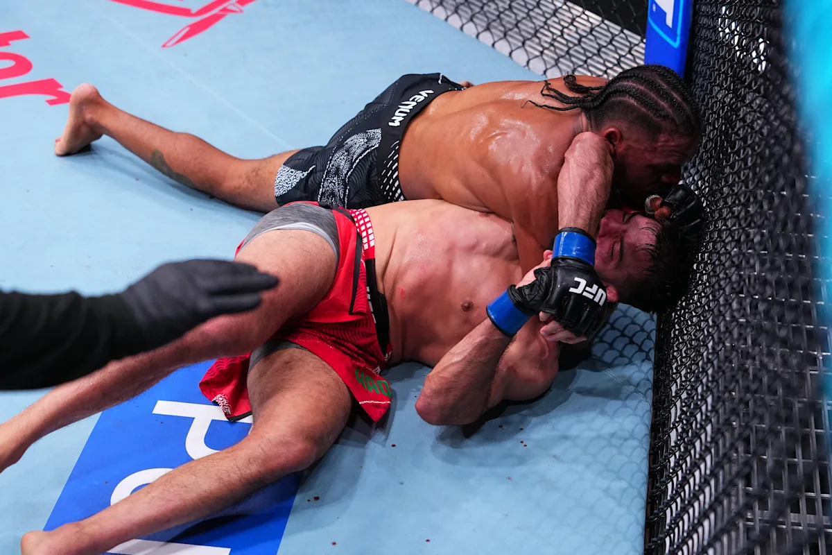 Chris Padilla Secures Historic Final-Second Submission Victory Over Nasrat Haqparast at UFC Sacramento