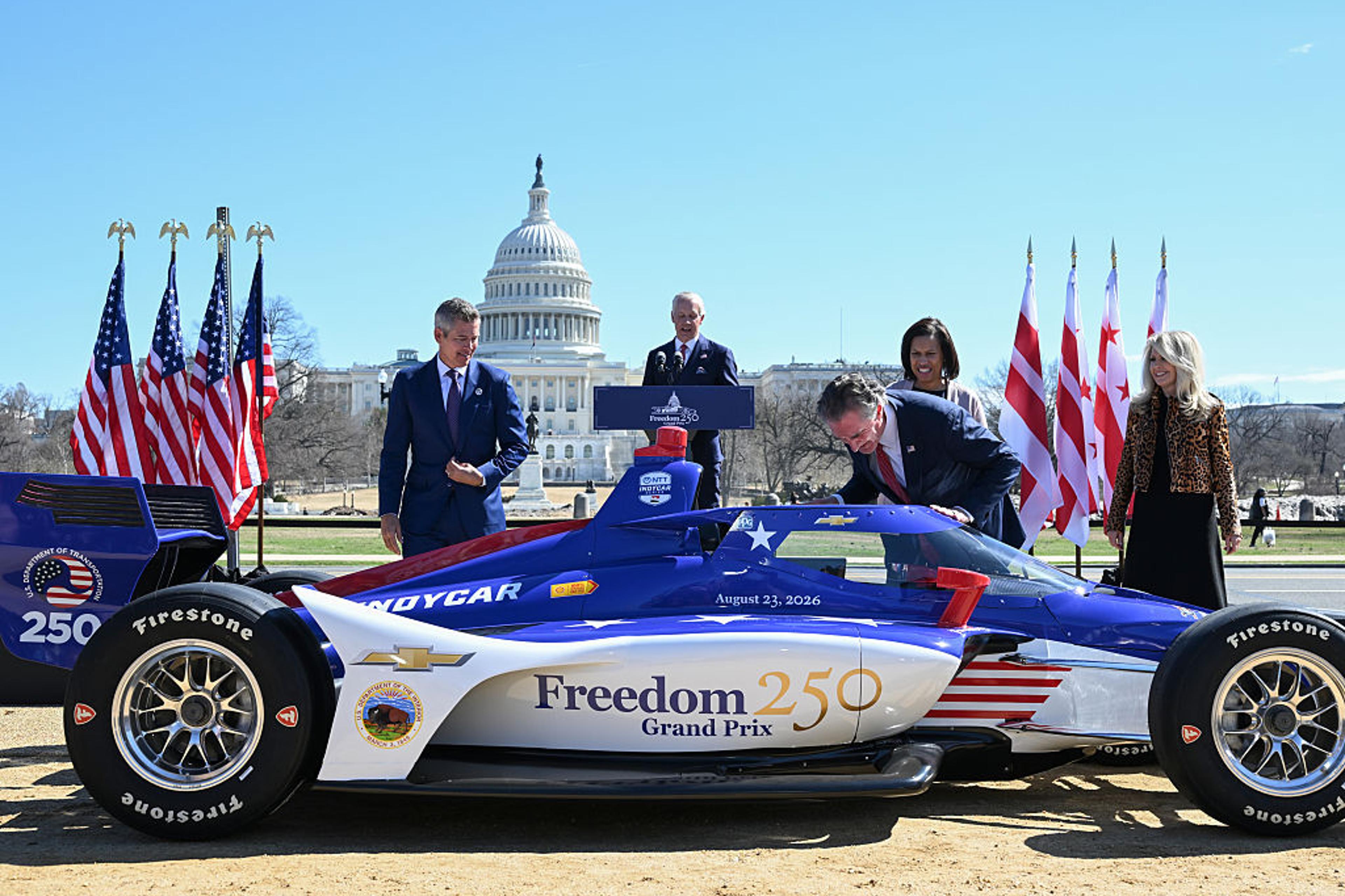 Washington Hosts Freedom 250 Grand Prix for Nation's 250th Birthday Celebration