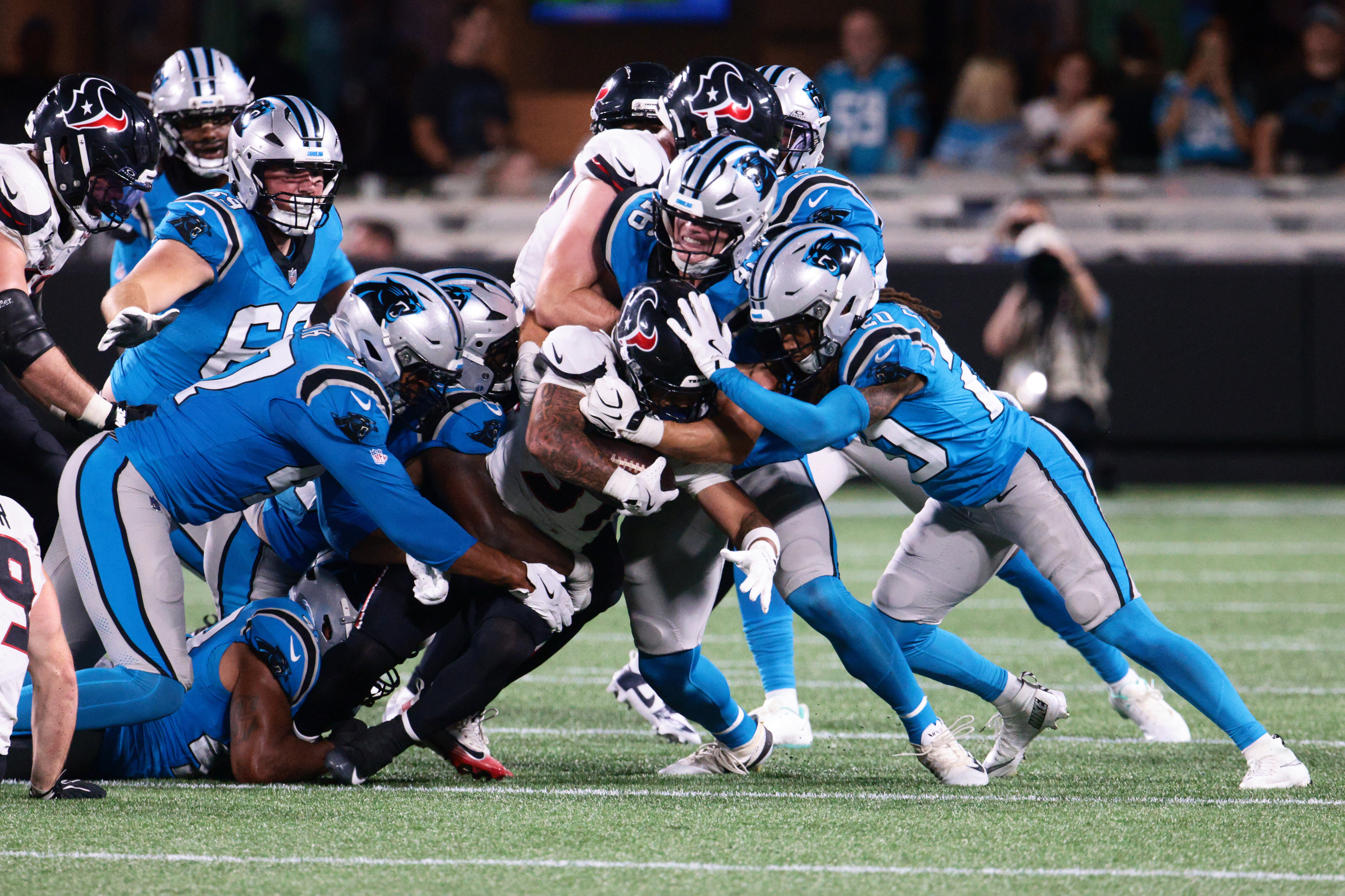Miles Davis Touchdown Lifts Panthers to 16-13 Win Over Texans