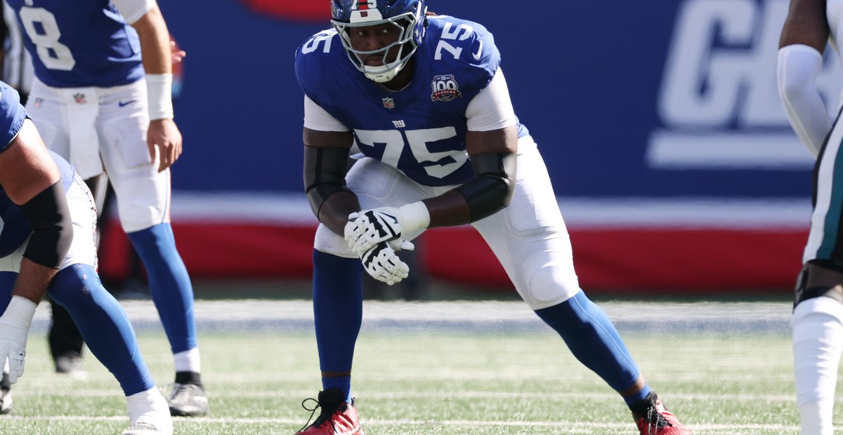 Chiefs Acquire Offensive Lineman Joshua Ezeudu From Giants For Draft Pick