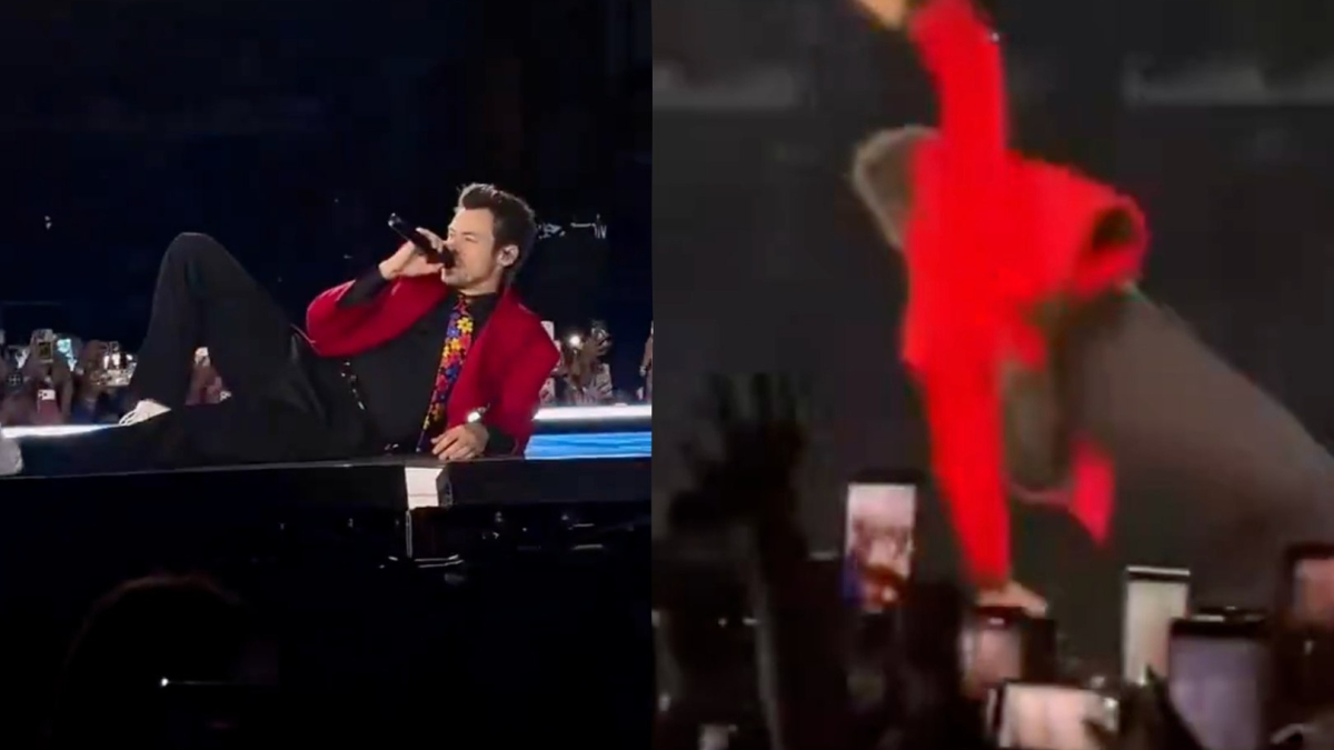 Harry Styles Slips on Rain-Soaked Mexico City Stage, Recovers Quickly to Finish Performance Amid Safety Concerns