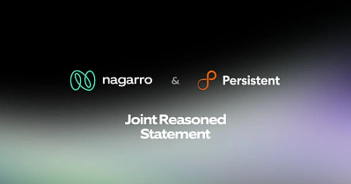 Nagarro Management and Supervisory Boards Recommend Accepting Persistent Takeover Offer