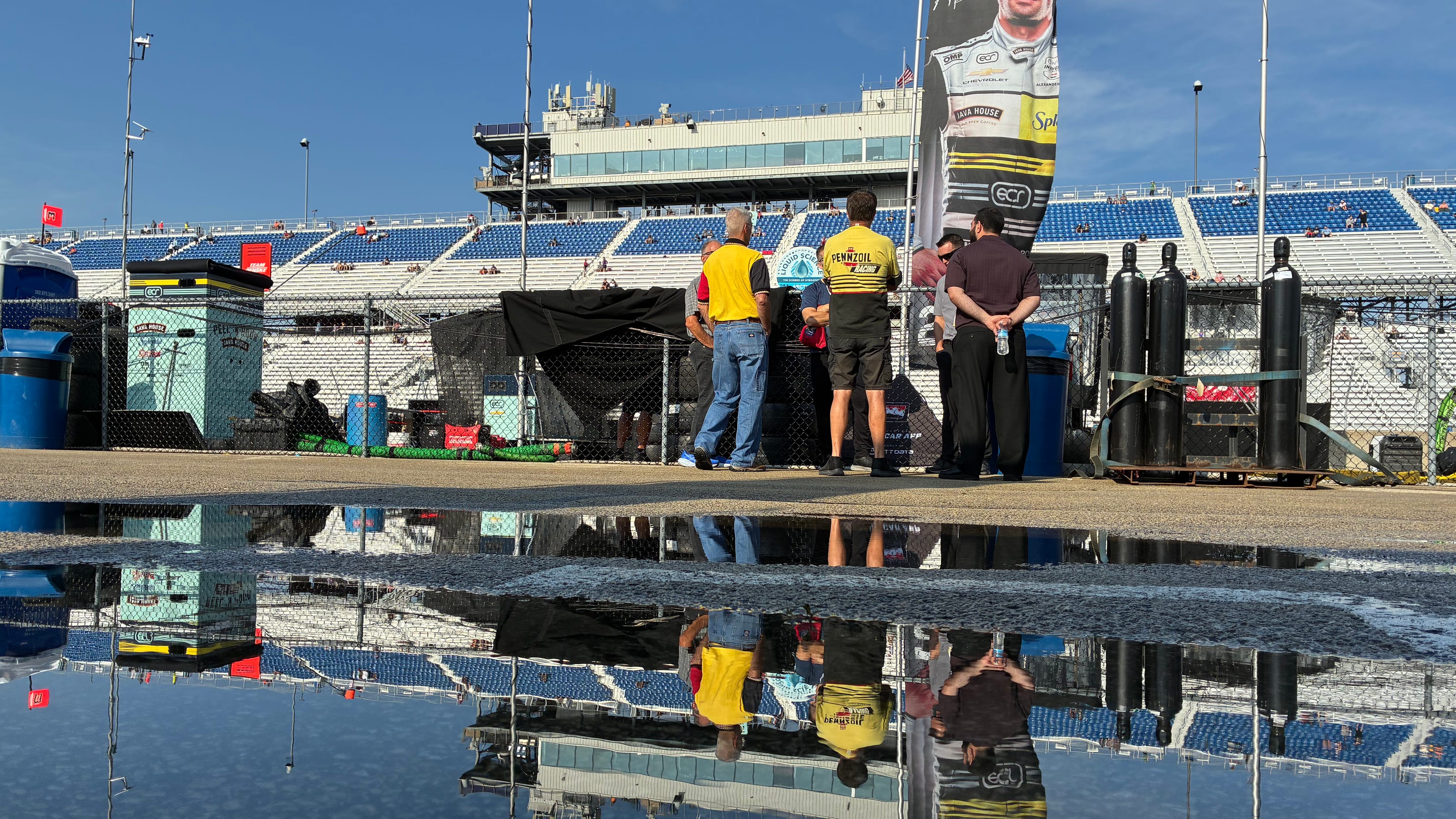 Rain Forces Schedule Changes for Sunday Milwaukee Mile IndyCar Races