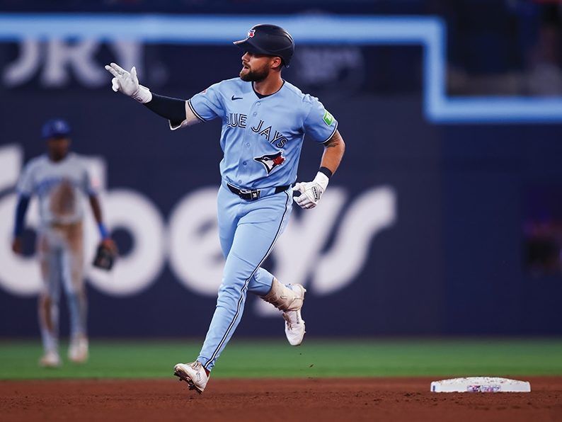 Nathan Lukes hits three-run homer as Blue Jays blank Royals
