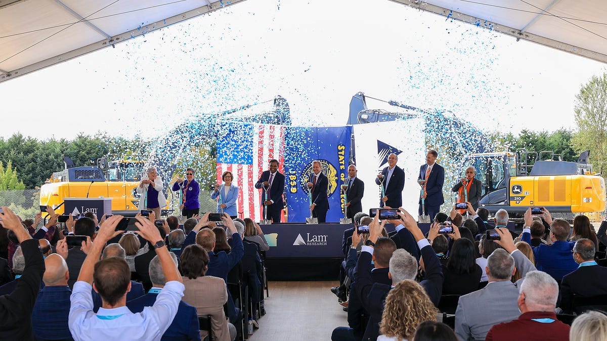Lam Research Announces Groundbreaking of $620M Oregon Lab