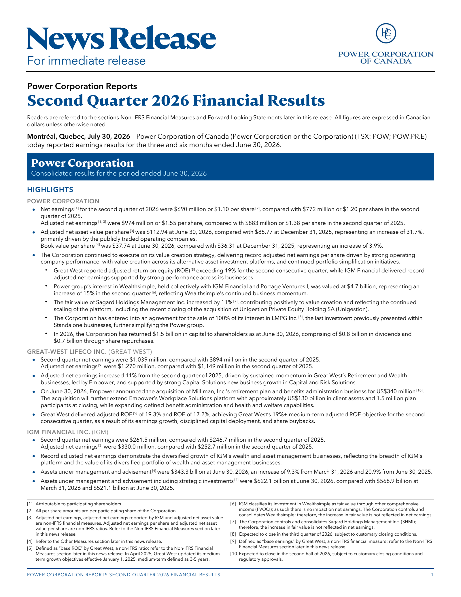 Royal Canadian Mint Reports Strong Q2 2026 Financial Results, Highlighting Business Resilience