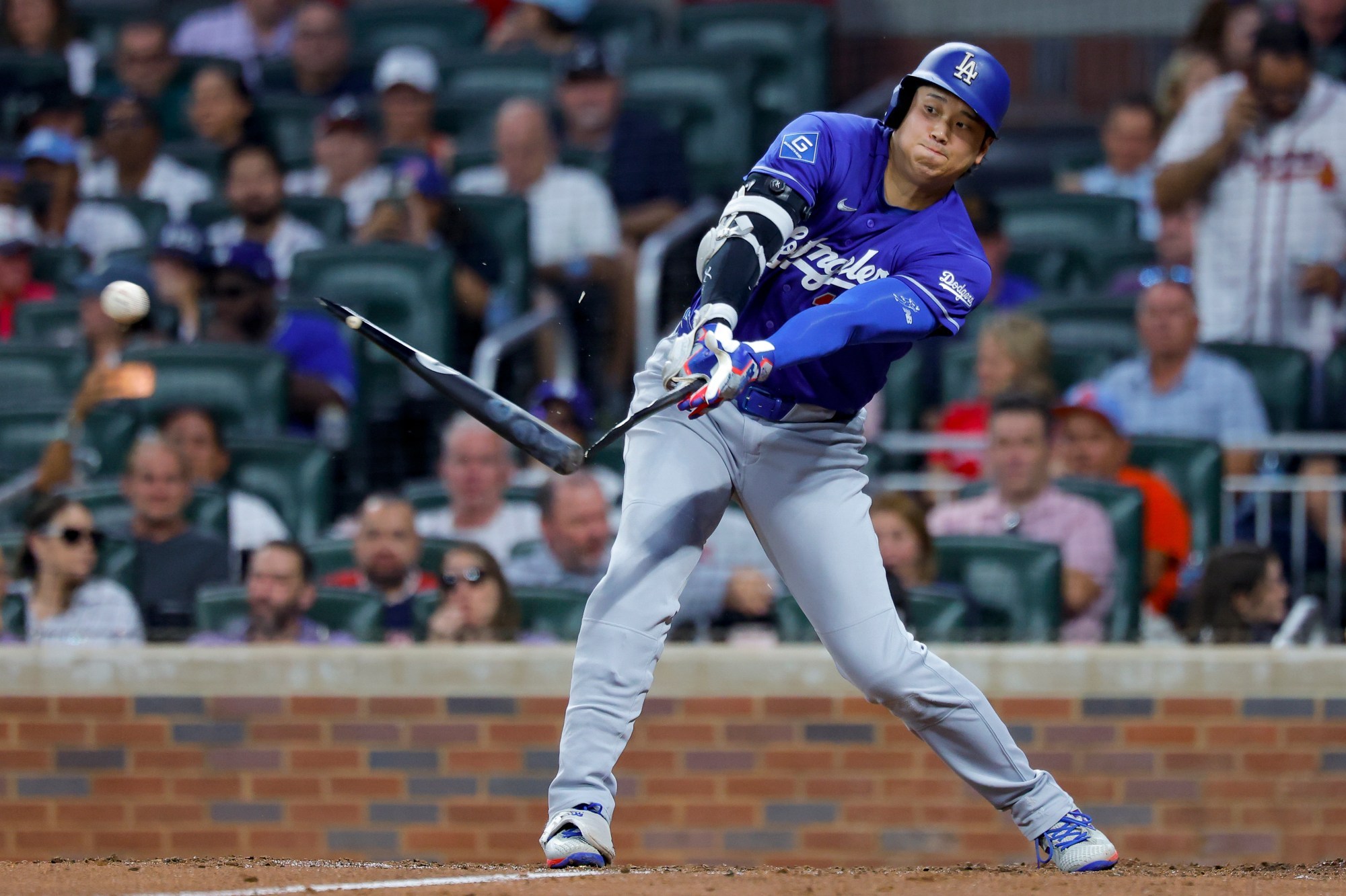 Atlanta Braves walk off against Los Angeles Dodgers for second consecutive game.