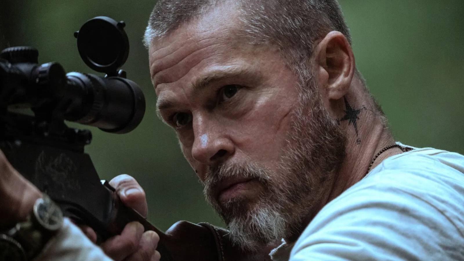 Brad Pitt Stars with Canine Co-Star Uber in Intense Alaskan Survival Thriller