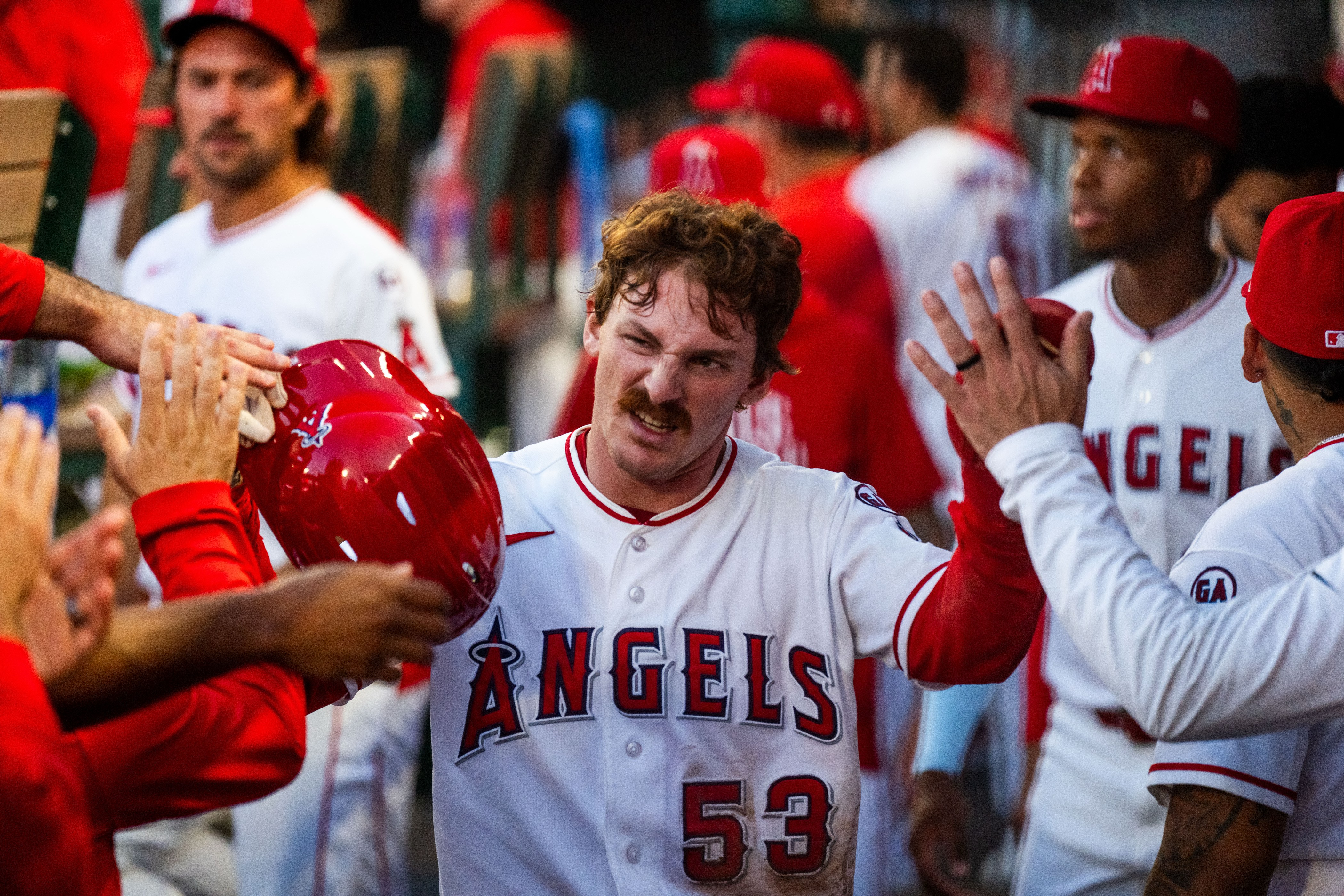 Angels activate outfielder Wade Meckler from the concussion injured list after recovery.