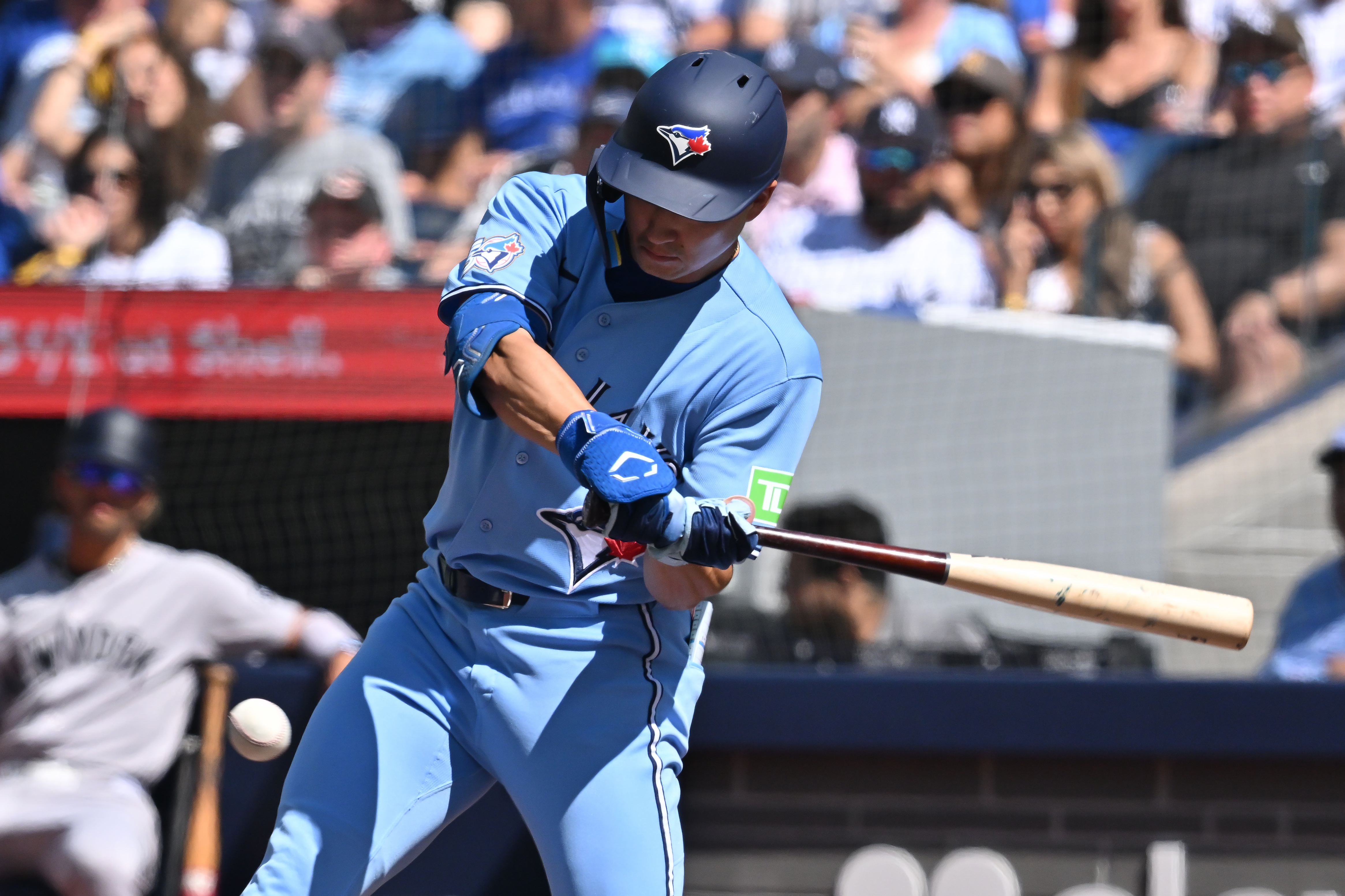 Charles McAdoo's Seventh-Inning Double Lifts Blue Jays to 4-1 Victory Over Yankees